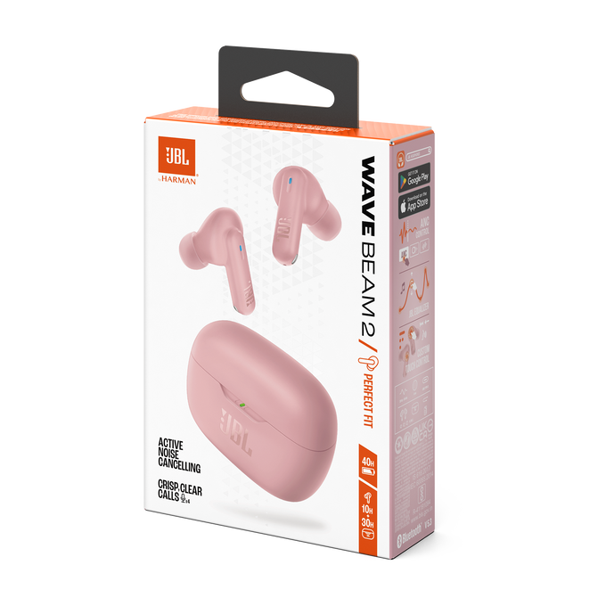 JBL Reflect Flow Pro Wireless In-Ear Headphones - pink 